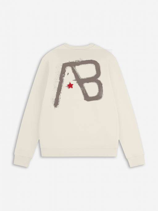 Canvas Crewneck | White Swan