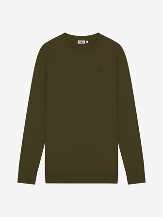 Diamond Sweater | Olive Night