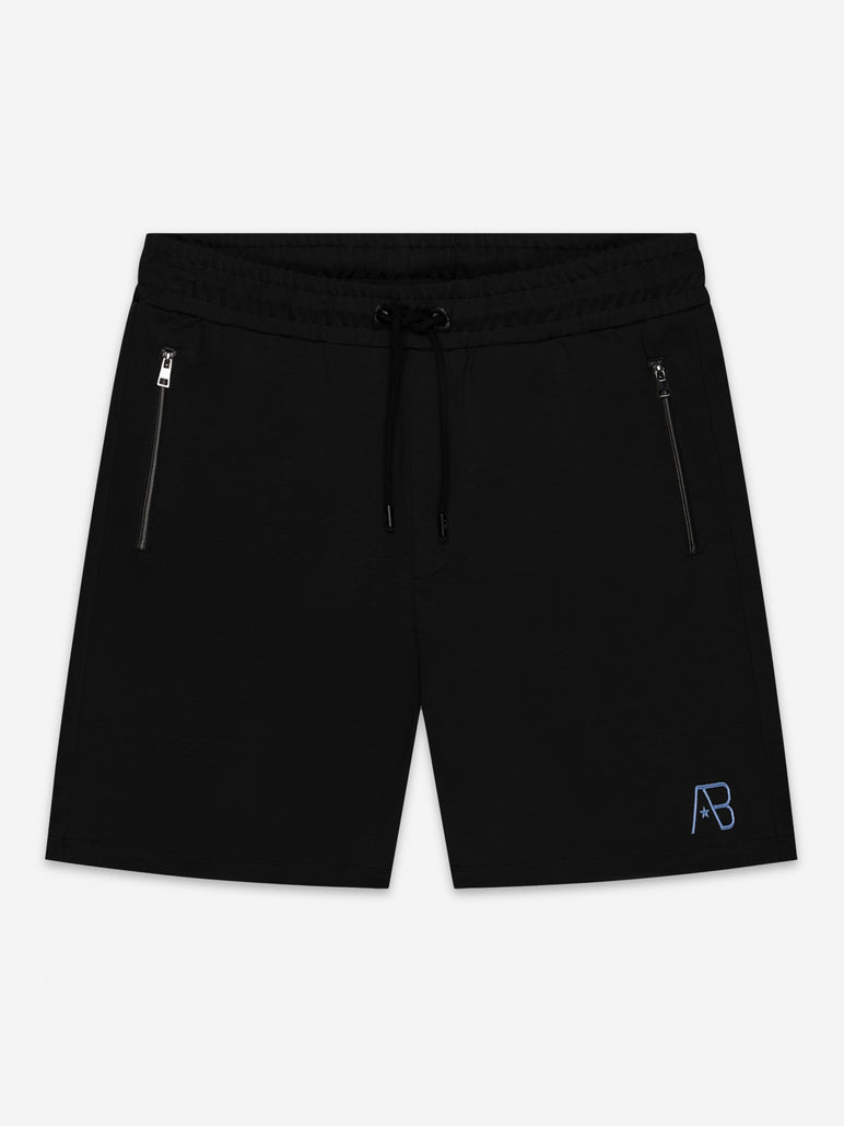 Festival Short | Jet Black / Cornflower Blue