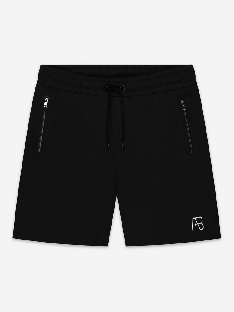 Festival Short | Jet Black / White Swan