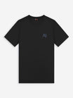 Festival Tee | Jet Black / Cornflower Blue