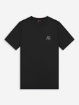Festival Tee | Jet Black / White Swan
