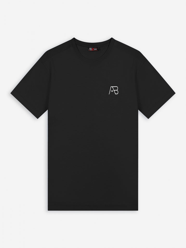 Festival Tee | Jet Black / White Swan
