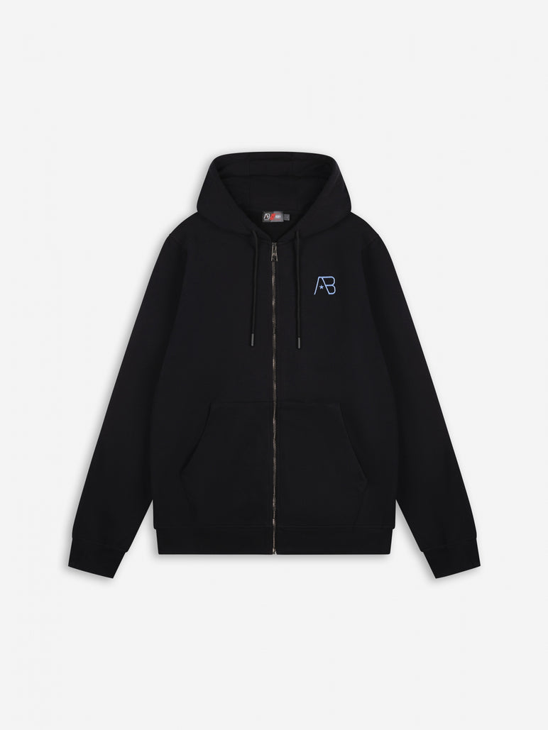 Festival Vest | Jet Black / Cornflower Blue