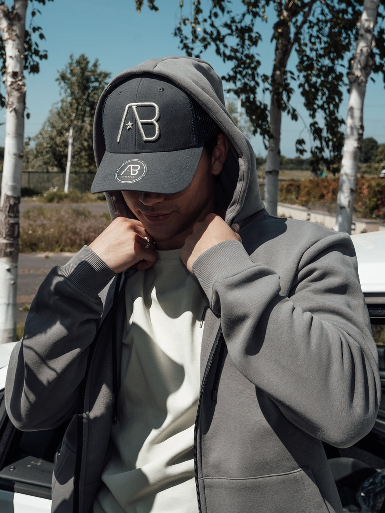 Festival Vest | Charcoal / Sage
