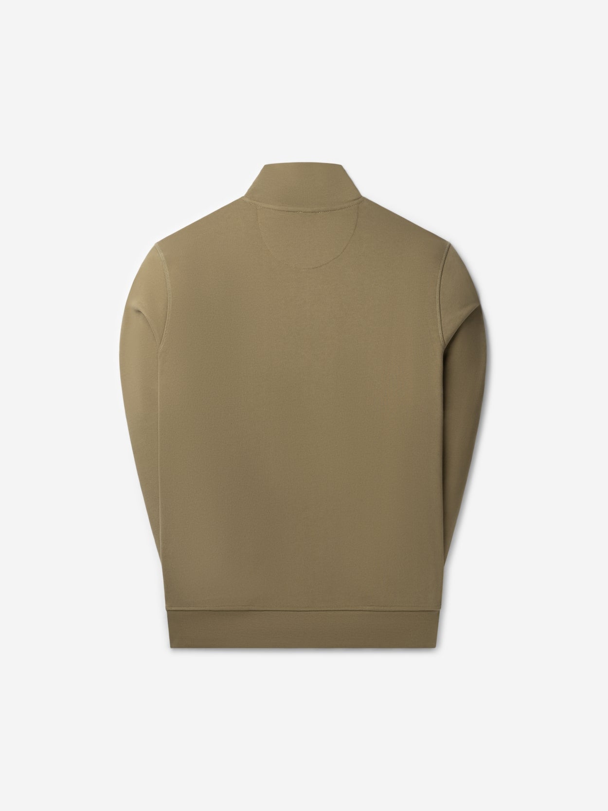 Metal Half-Zip Sweater | Ghotic Olive