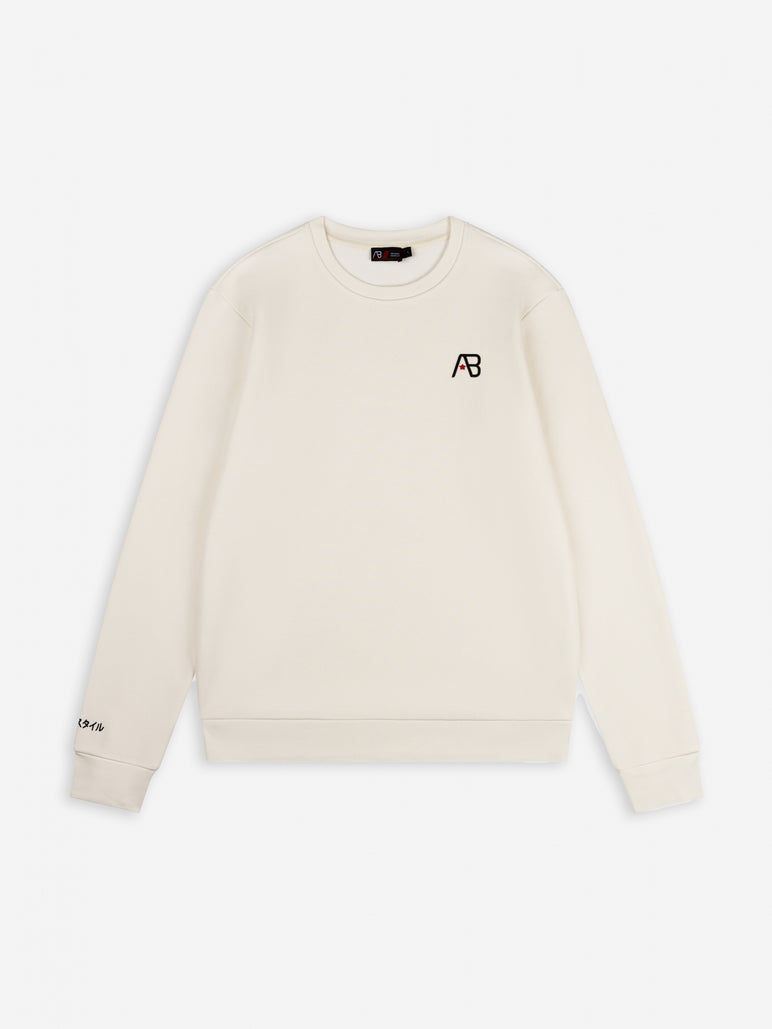 Ink  Crewneck (Panda) | White Swan