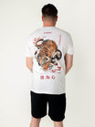 Ink Tee (Tiger) | Bright White