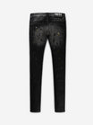 Slim Denim Jeans | Grey - Splatter