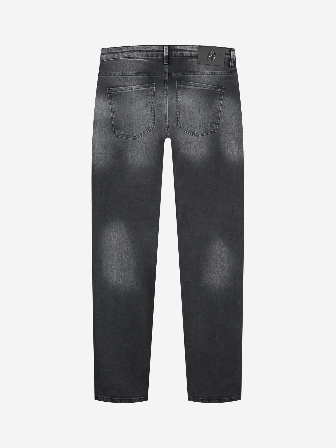 Slim-Fit Denim Jeans Paint | Dark Blue | Jet Black