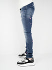 Las Vegas Denim Jeans (Slim-Fit) | Dark Blue