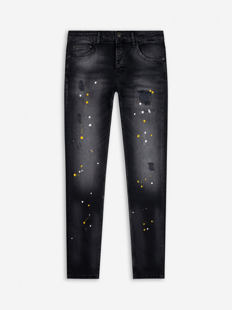 Las Vegas Denim Jeans (Slim-Fit) | Jet Black