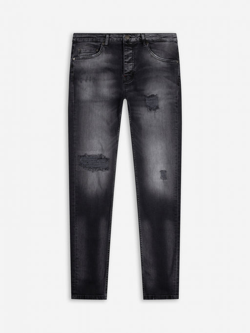 Los Angeles Denim Jeans (Slim-Fit) | Jet Black