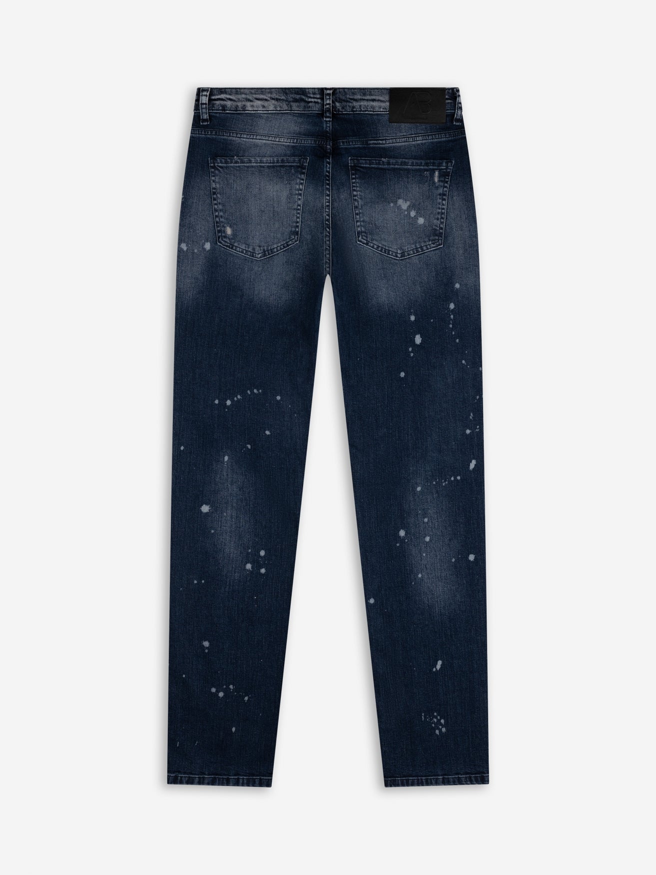 Slim-Fit Denim Jeans Paint | Dark Blue | Dark Blue