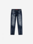 Slim-Fit Denim Jeans Paint | Dark Blue | Dark Blue