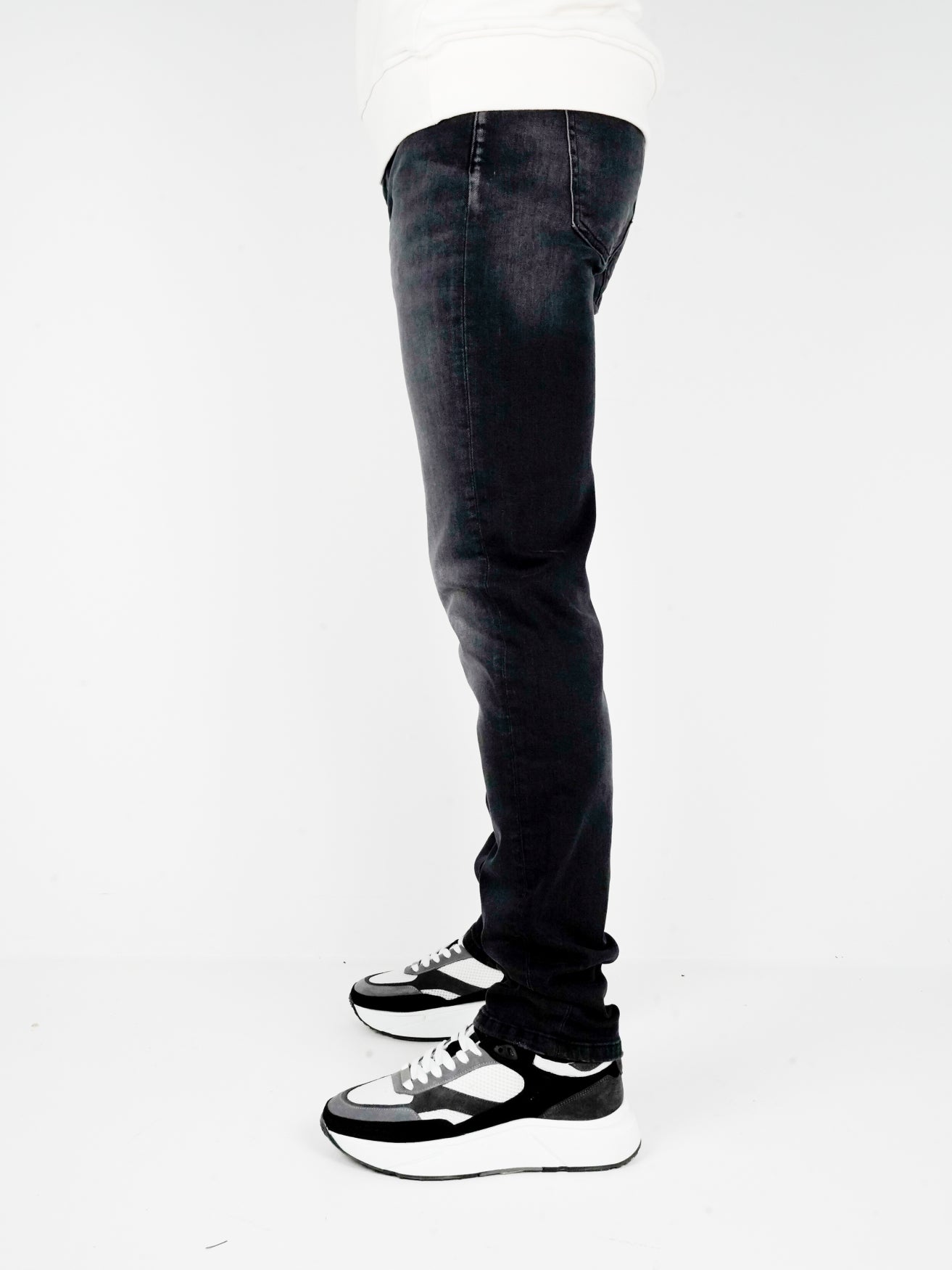 Monaco Denim Jeans (Regular-Fit) | Jet Black