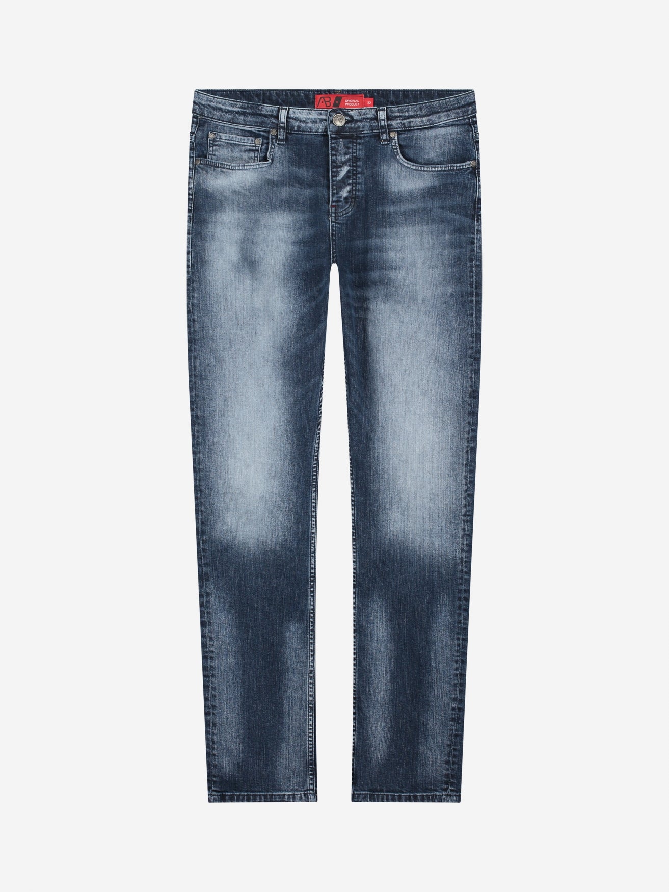 Slim-Fit Denim Jeans Paint | Dark Blue | Dark Blue