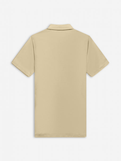 Premium Interlock Polo | Doeskin