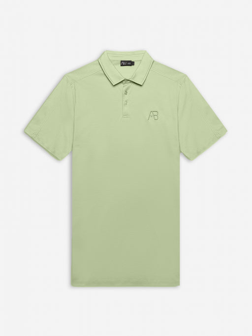 Premium Interlock Polo | Desert Sage