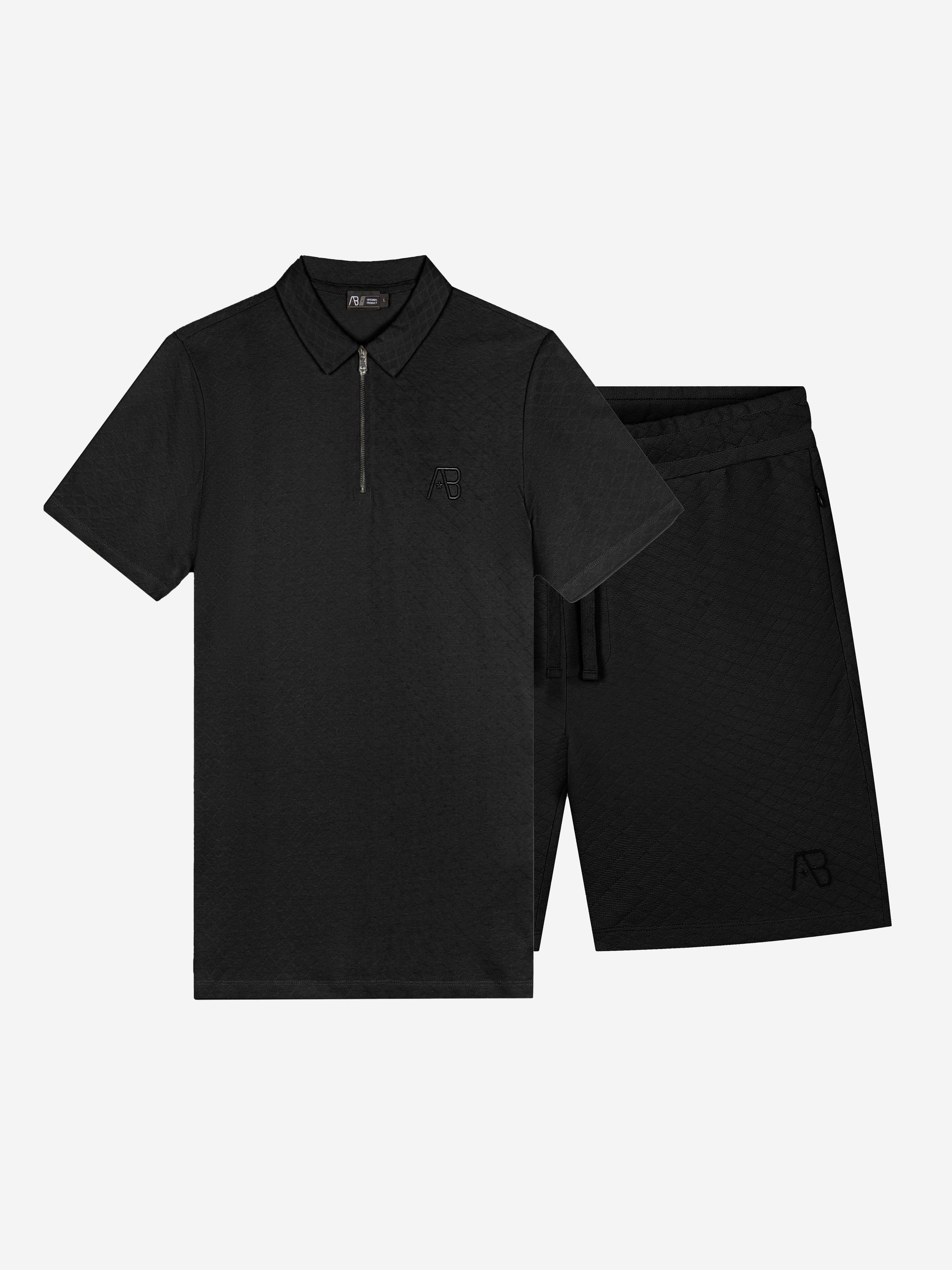 Prestige Set Polo | Jet Black