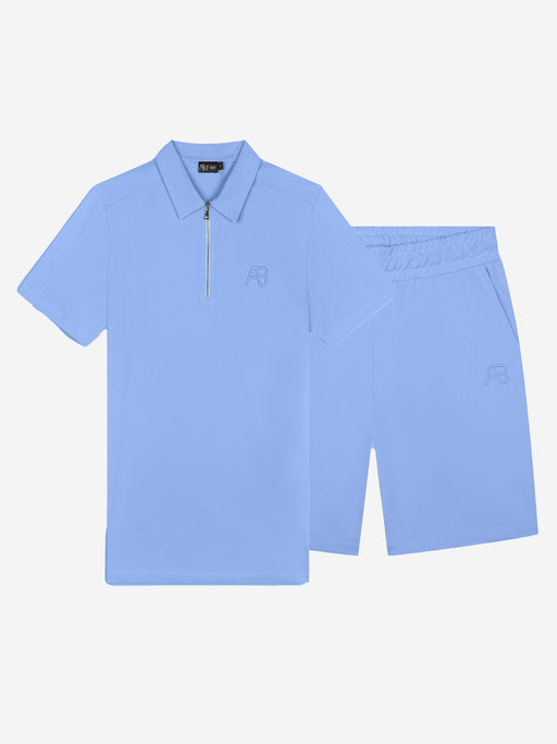 Prime Set Polo | Cornflower Blue