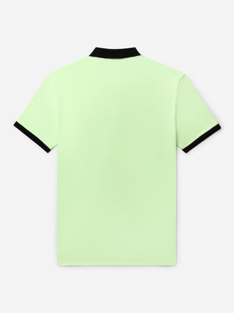 Regular Polo | Pastel Green / Jet Black