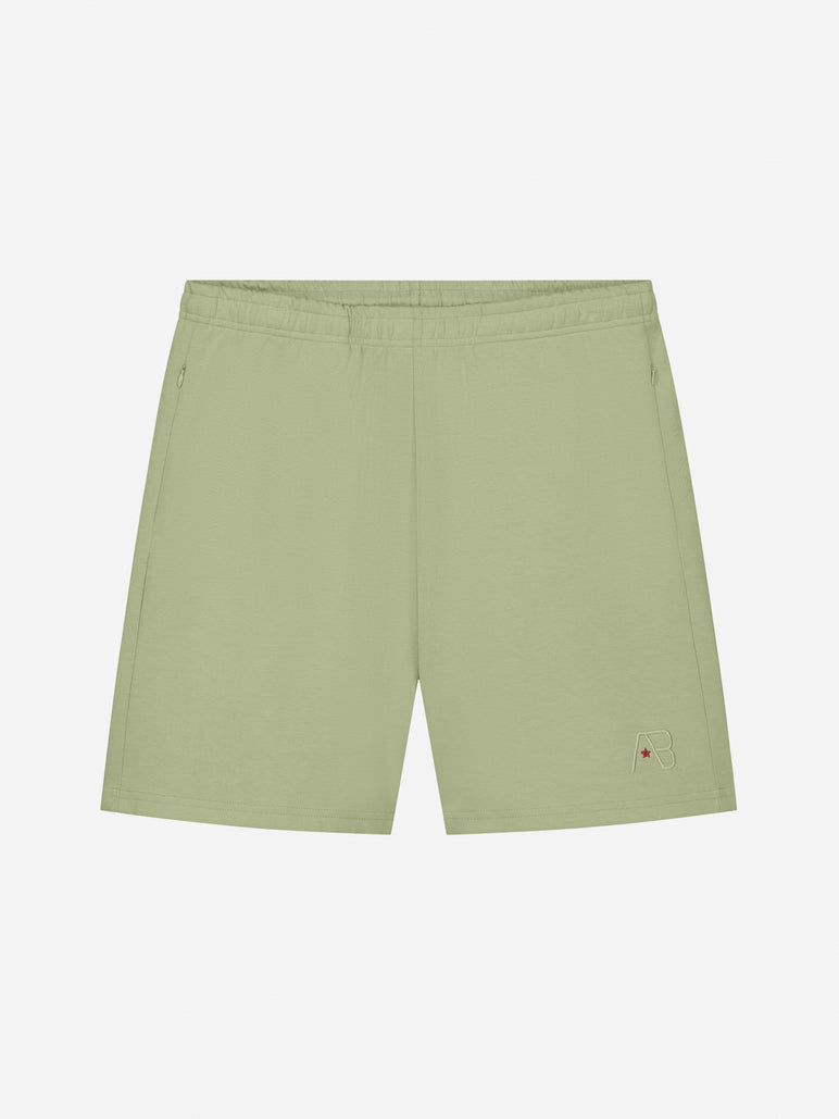 Basic Regular-Fit Short | Sage Green