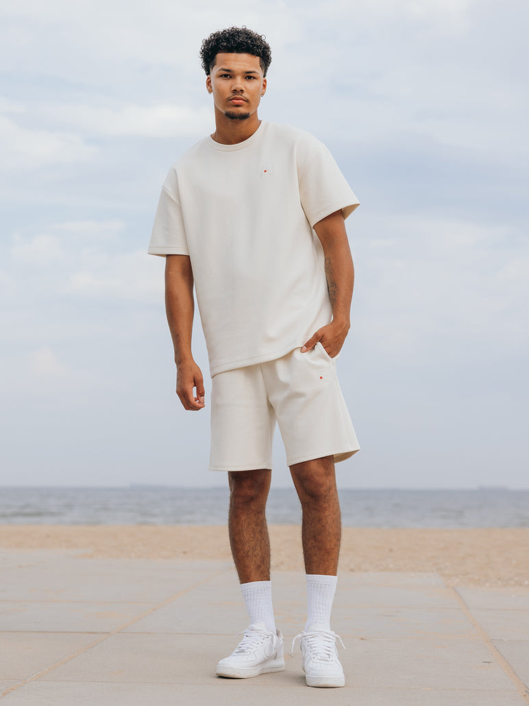 Basic Regular-Fit Short | White Swan