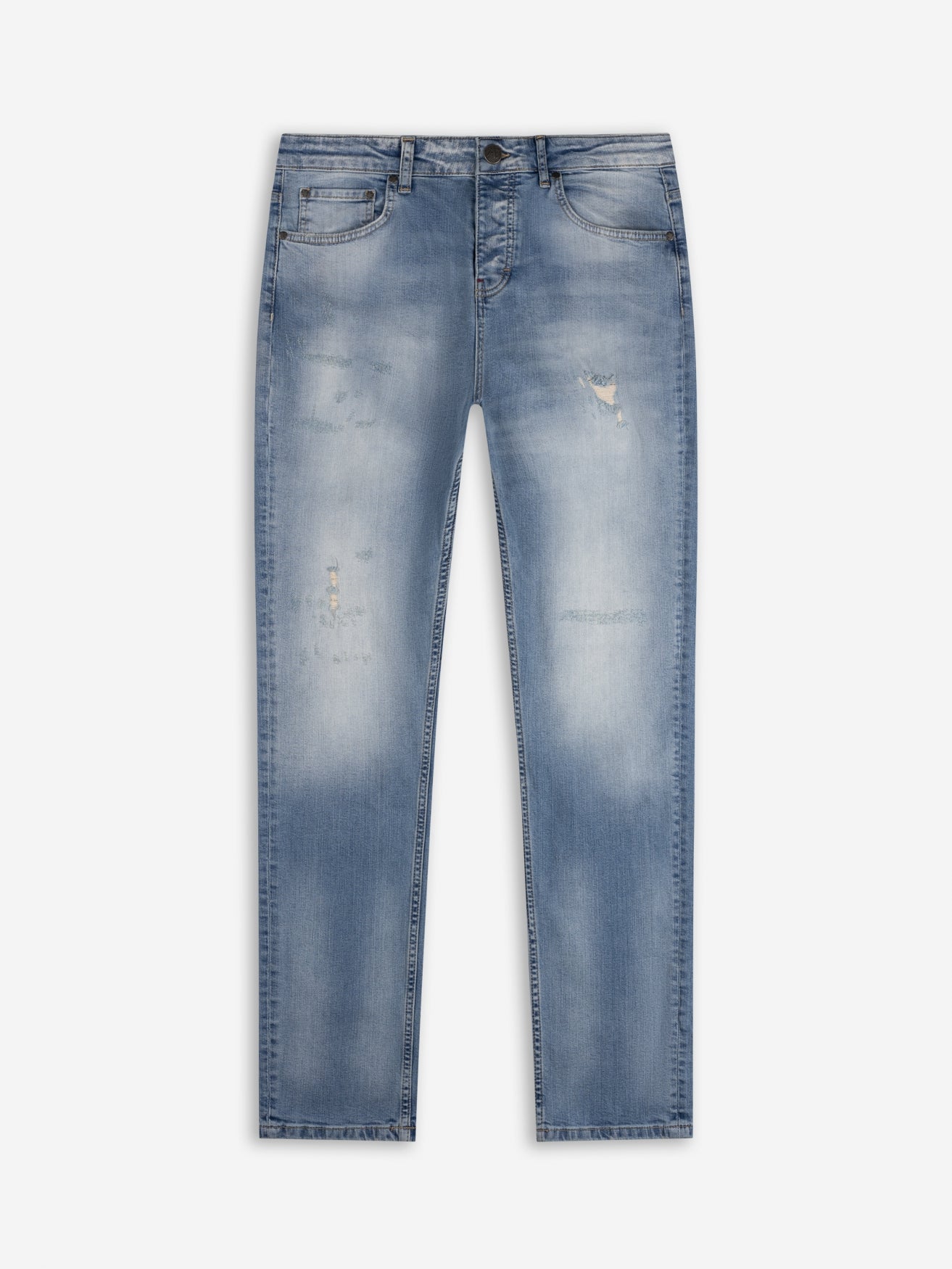 Reno Denim Jeans (Regular-Fit) | Mid Blue
