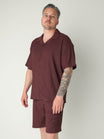 Riveira Short | Bordeaux