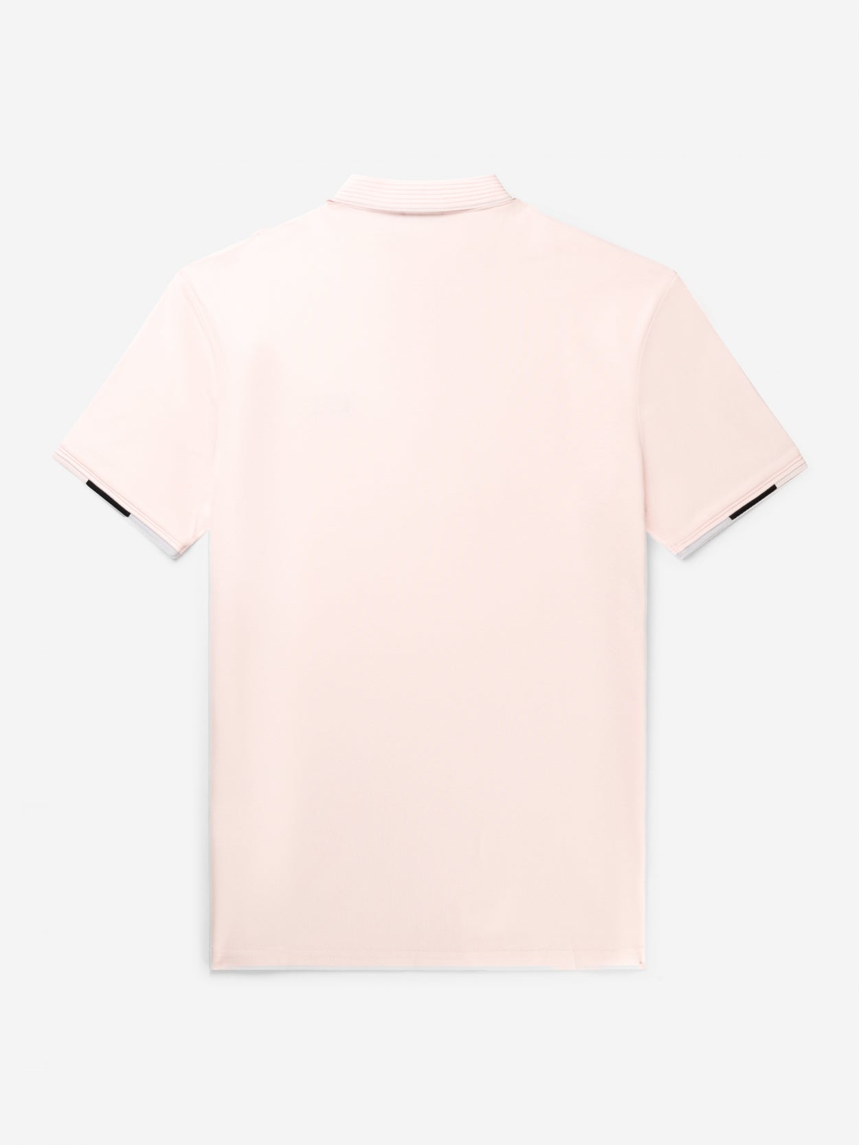 Triple Coloured Polo | Barely Pink