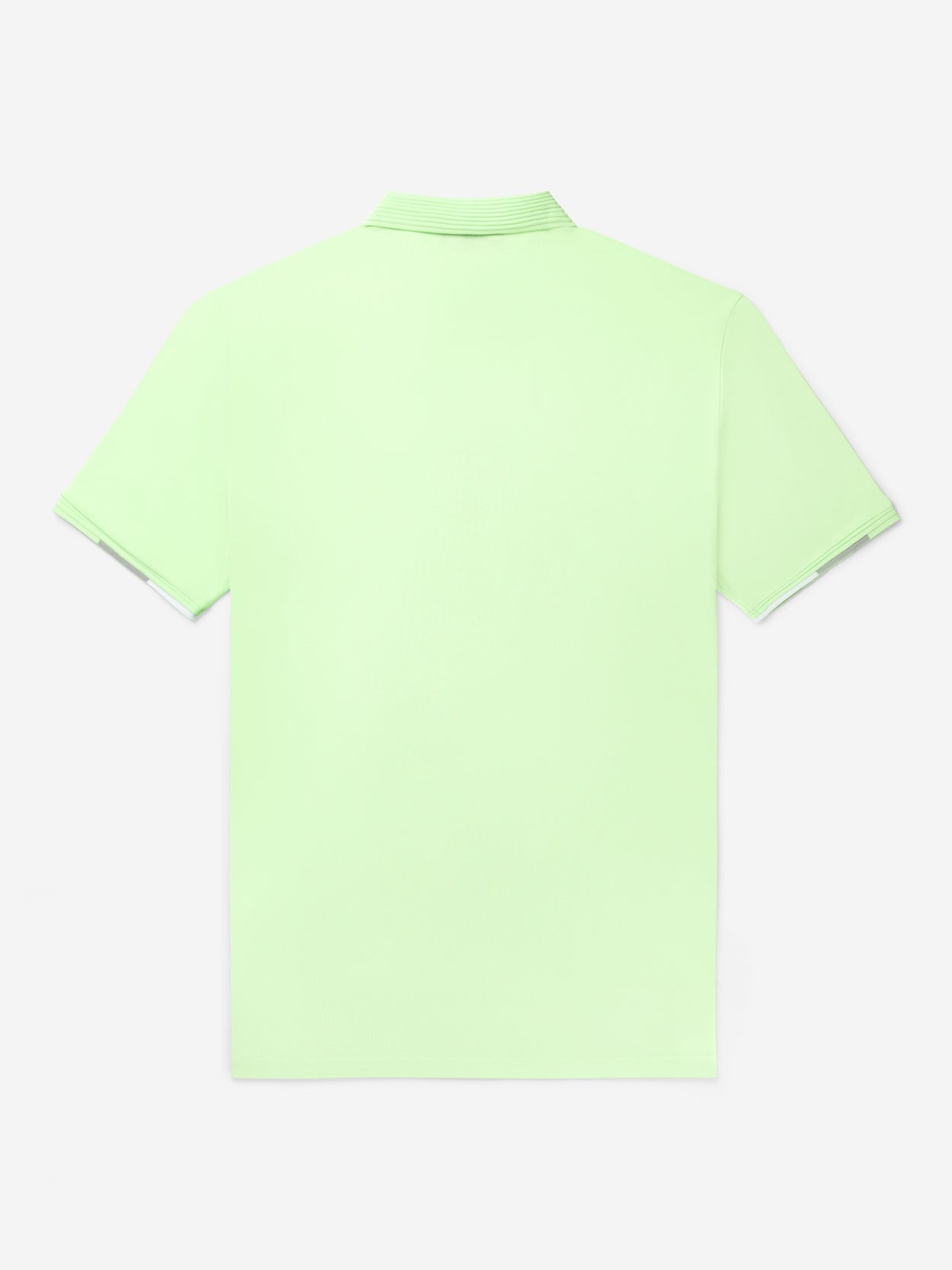 Triple Coloured Polo | Pastel Green