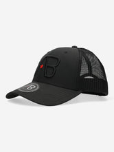 Retro Trucker Cap | Jet Black