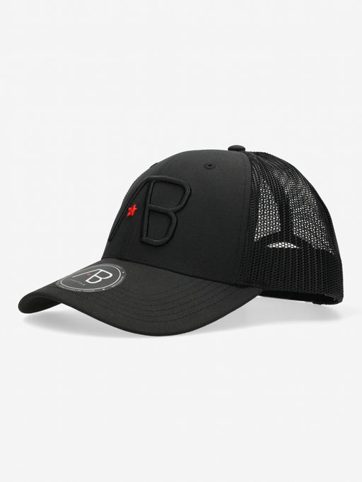 Retro Trucker Cap | Jet Black