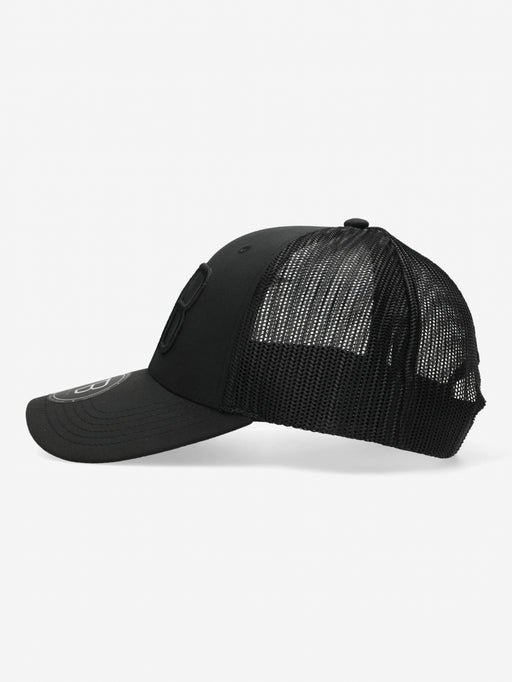 Retro Trucker Cap | Jet Black