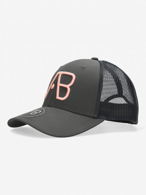 Retro Trucker Cap | Charcoal / Almond Blossom