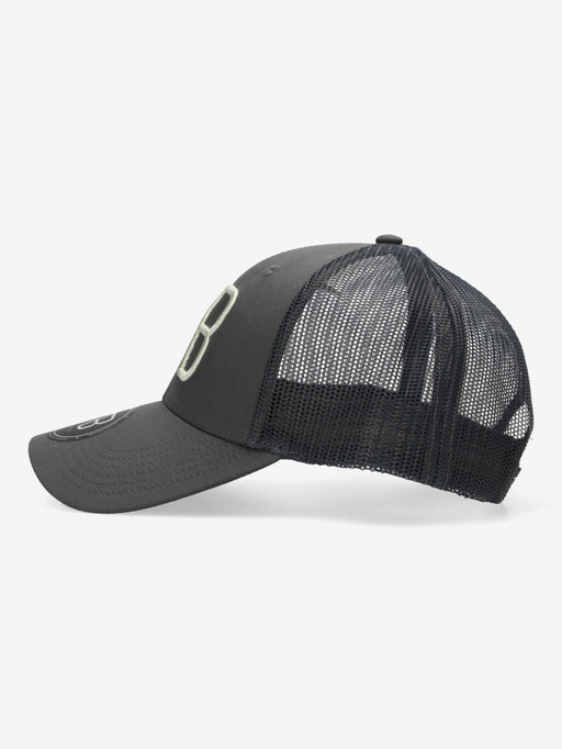 Retro Trucker Cap | Charcoal / Sage