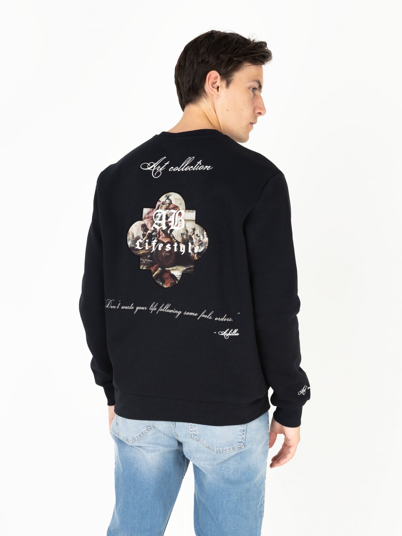 Art Crewneck | Jet Black