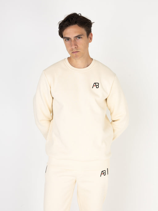 Basic Crewneck | White Swan