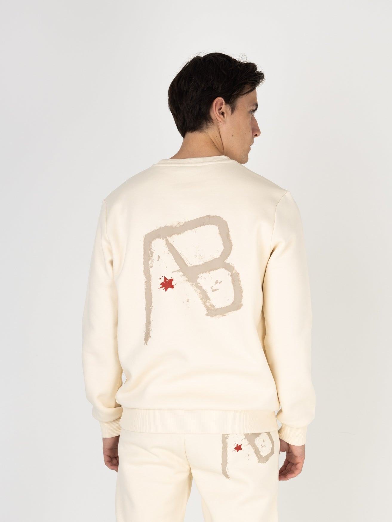Canvas Crewneck | White Swan