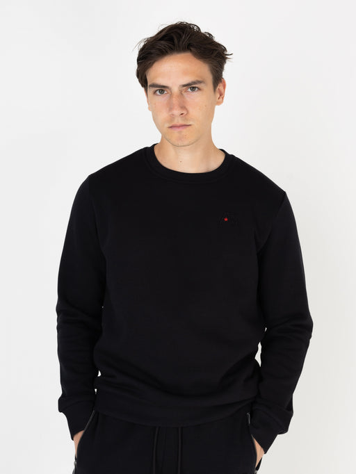 Canvas Crewneck | Jet Black