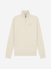 Diamond Half-Zip Sweater | Off White