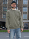 Diamond Sweater Regular-Fit | Olive Night