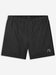Swim Shorts (Ocean) | Jet Black / White Swan