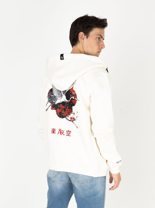 Ink  Vest (Crane) | White Swan