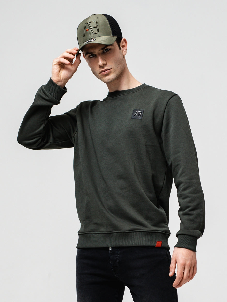 Basic Sweater | Dark Green - AB Lifestyle