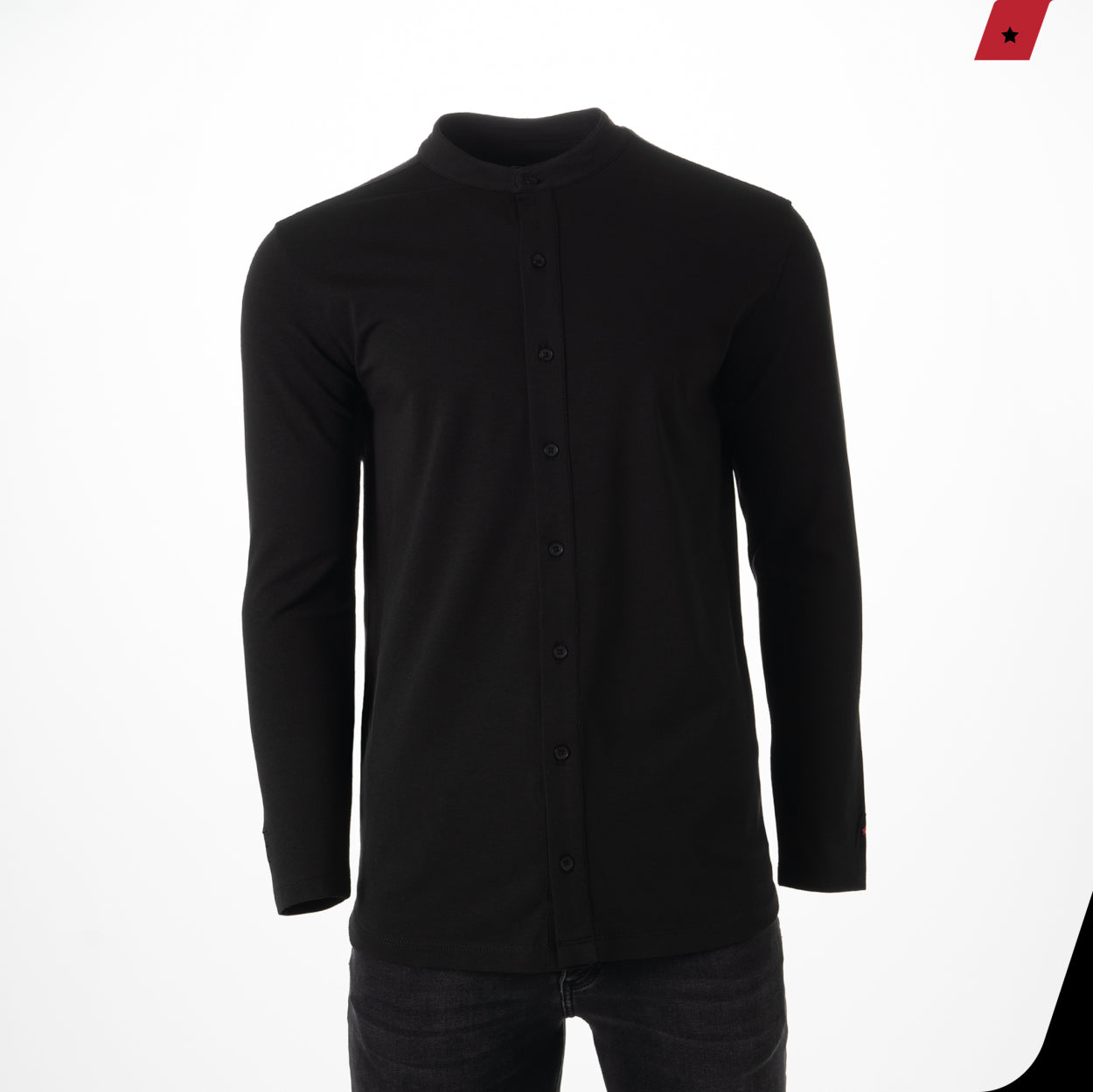 Button Up | Black - AB Lifestyle