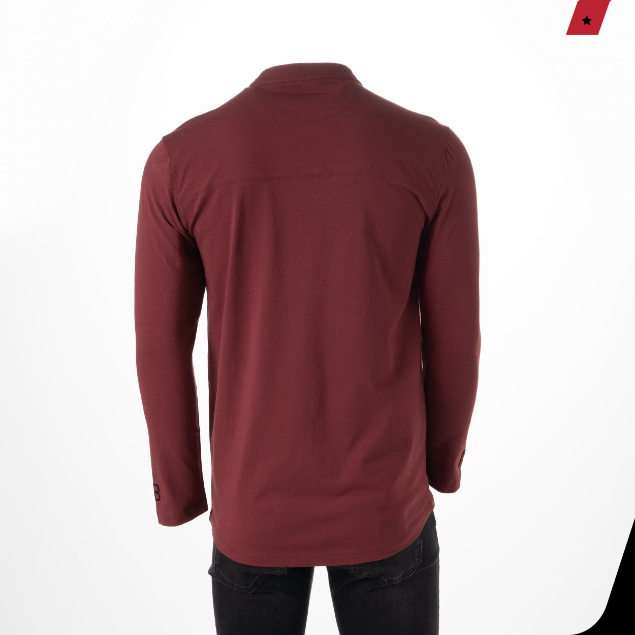 Button Up | Maroon - AB Lifestyle