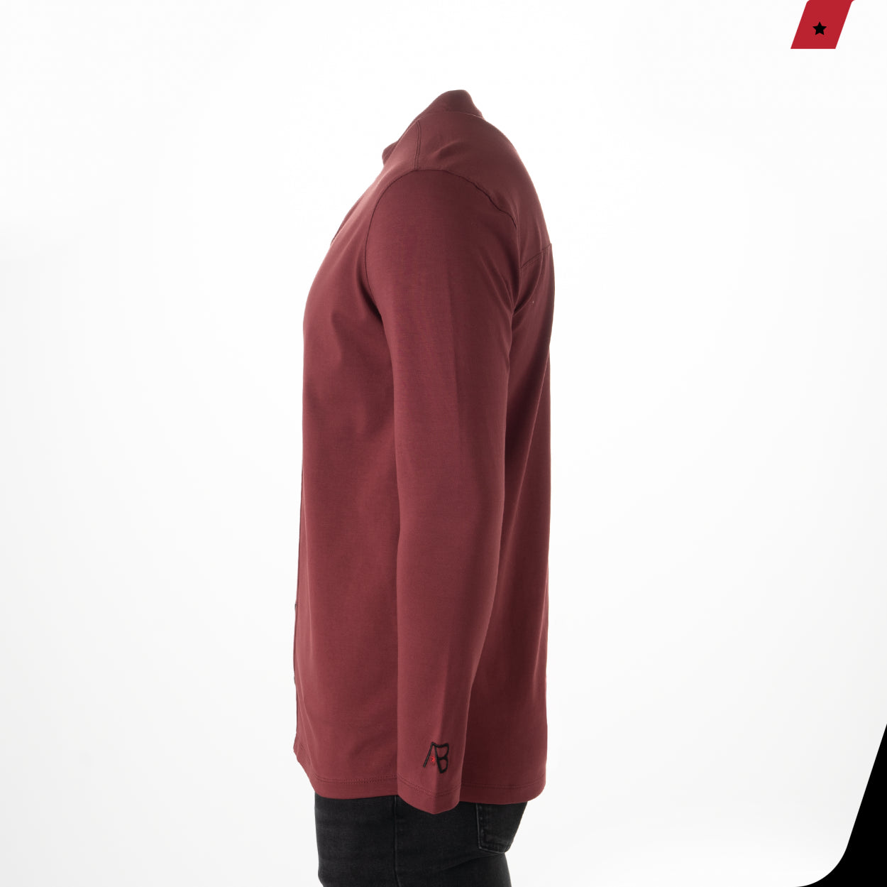 Button Up | Maroon - AB Lifestyle