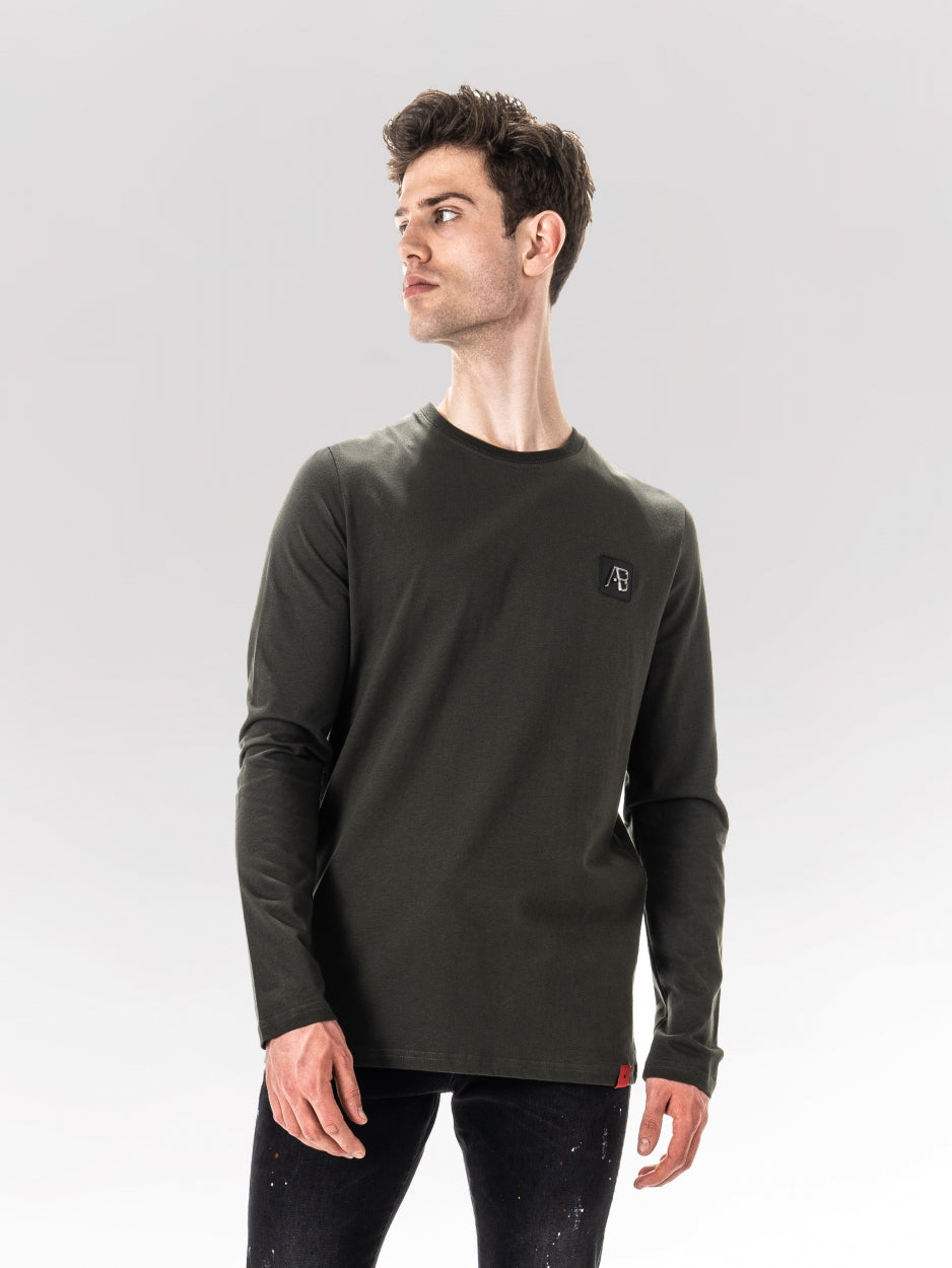 Longsleeve Tee | Dark Green - AB Lifestyle